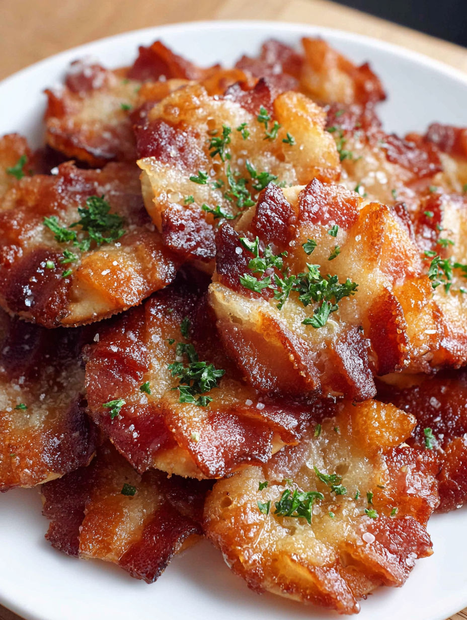 Bacon Crackers Sweet Savory.