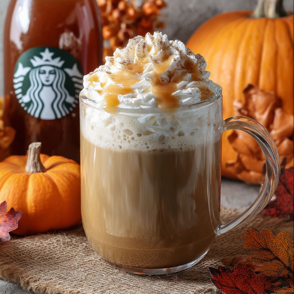 A Starbucks Pumpkin Spice Latte Recipe.