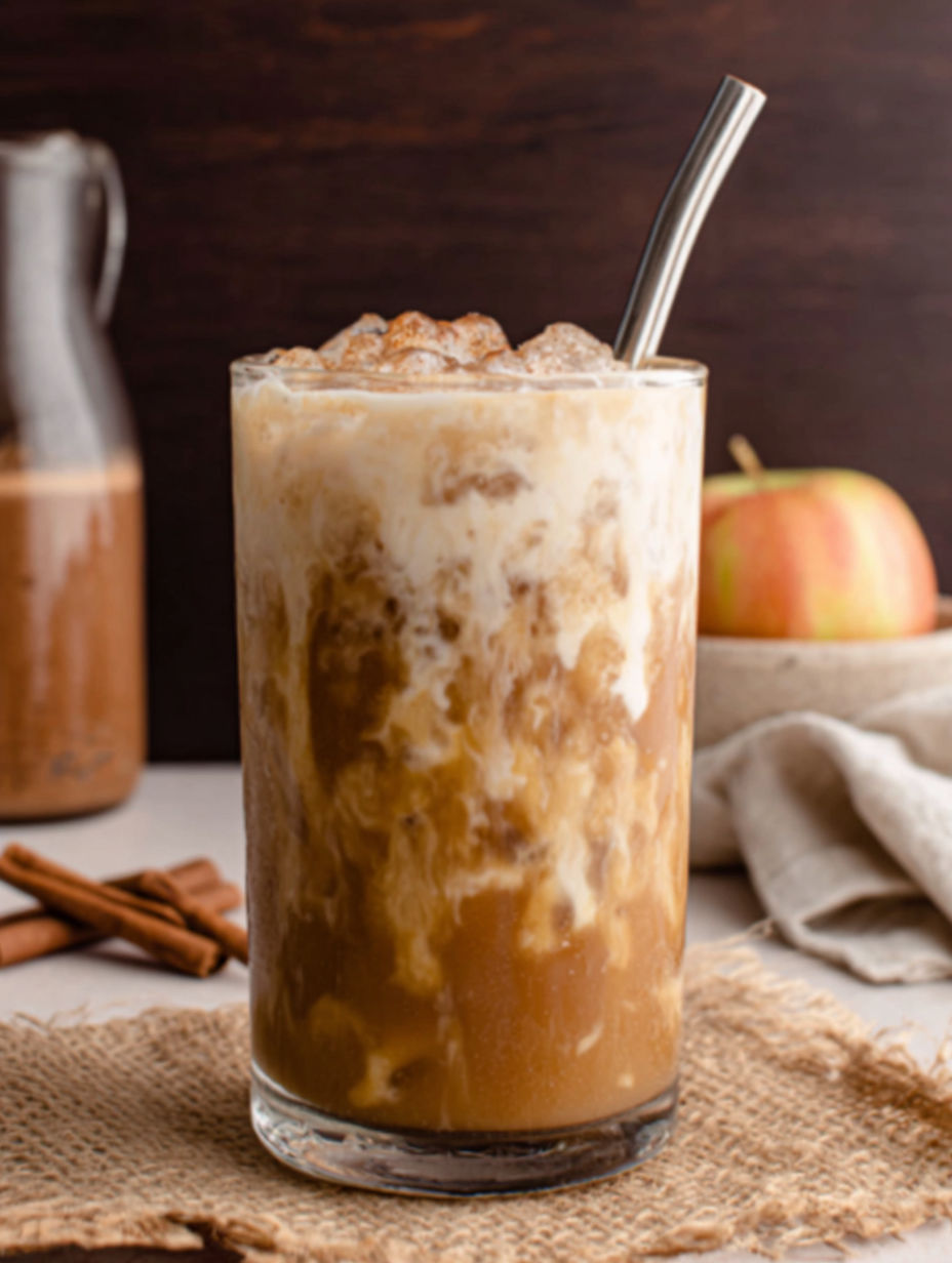 A glass of coffee with a spoon in it.