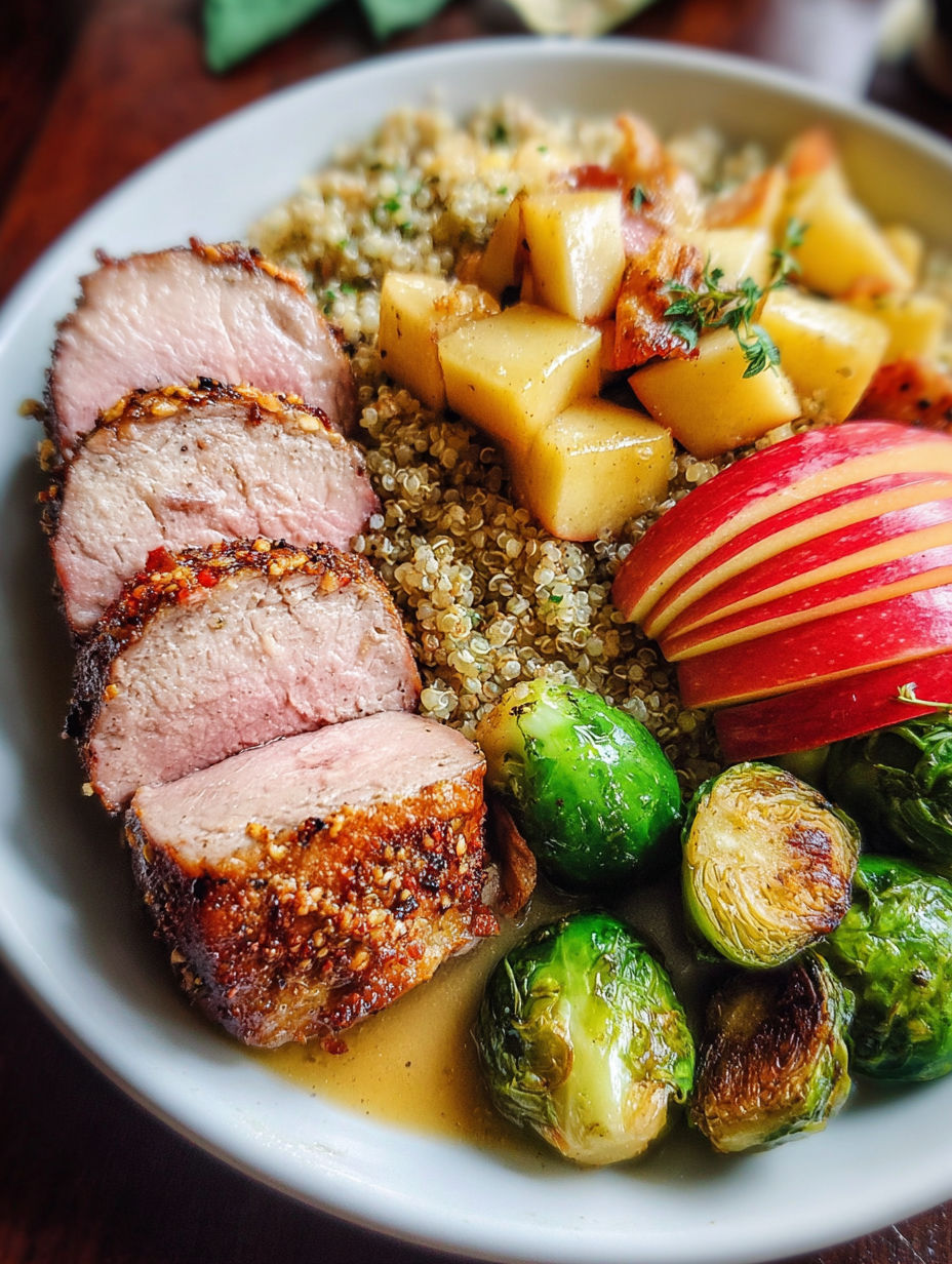 A plate of food with meat, potatoes, and vegetables.