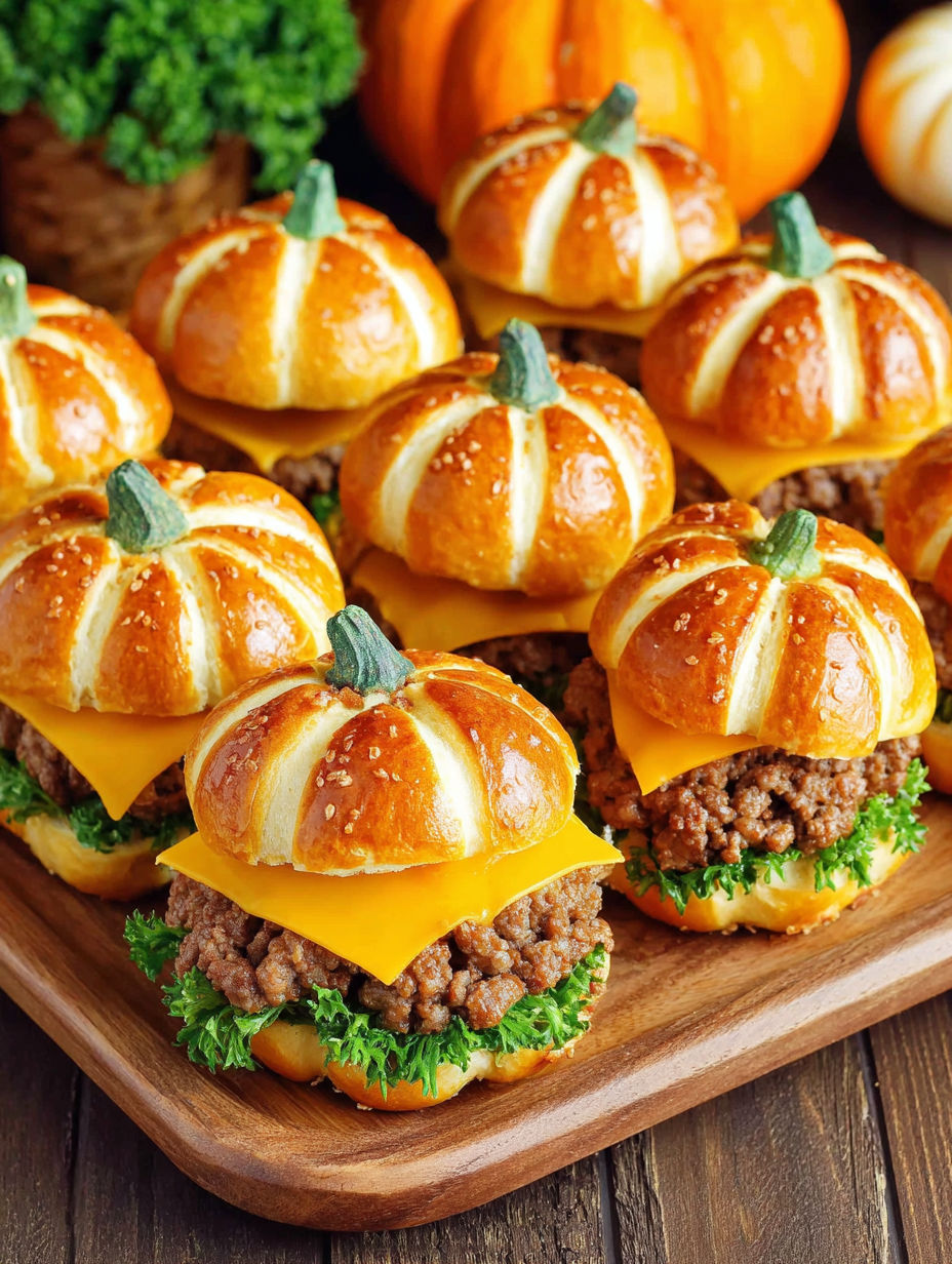 A plate of food with a pumpkin on top.