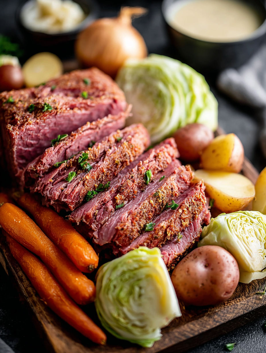 Crocked Beef and Cabbage.