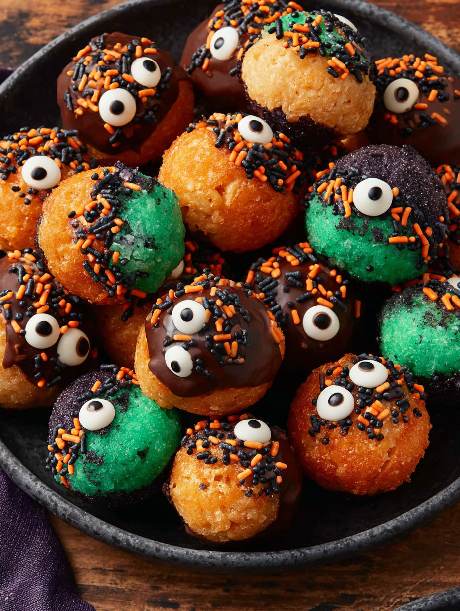 Halloween Buckeyes.