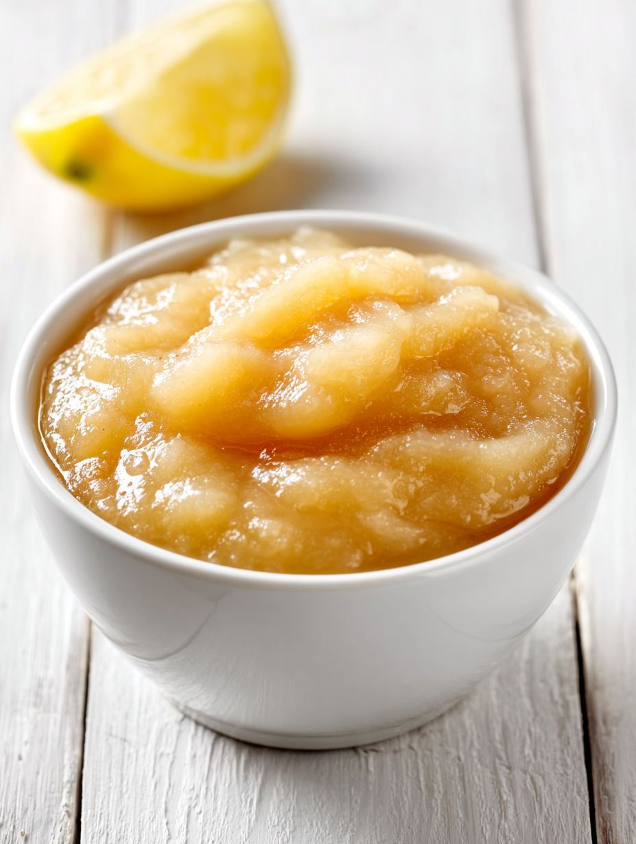 A bowl of fruit with a lemon on top.