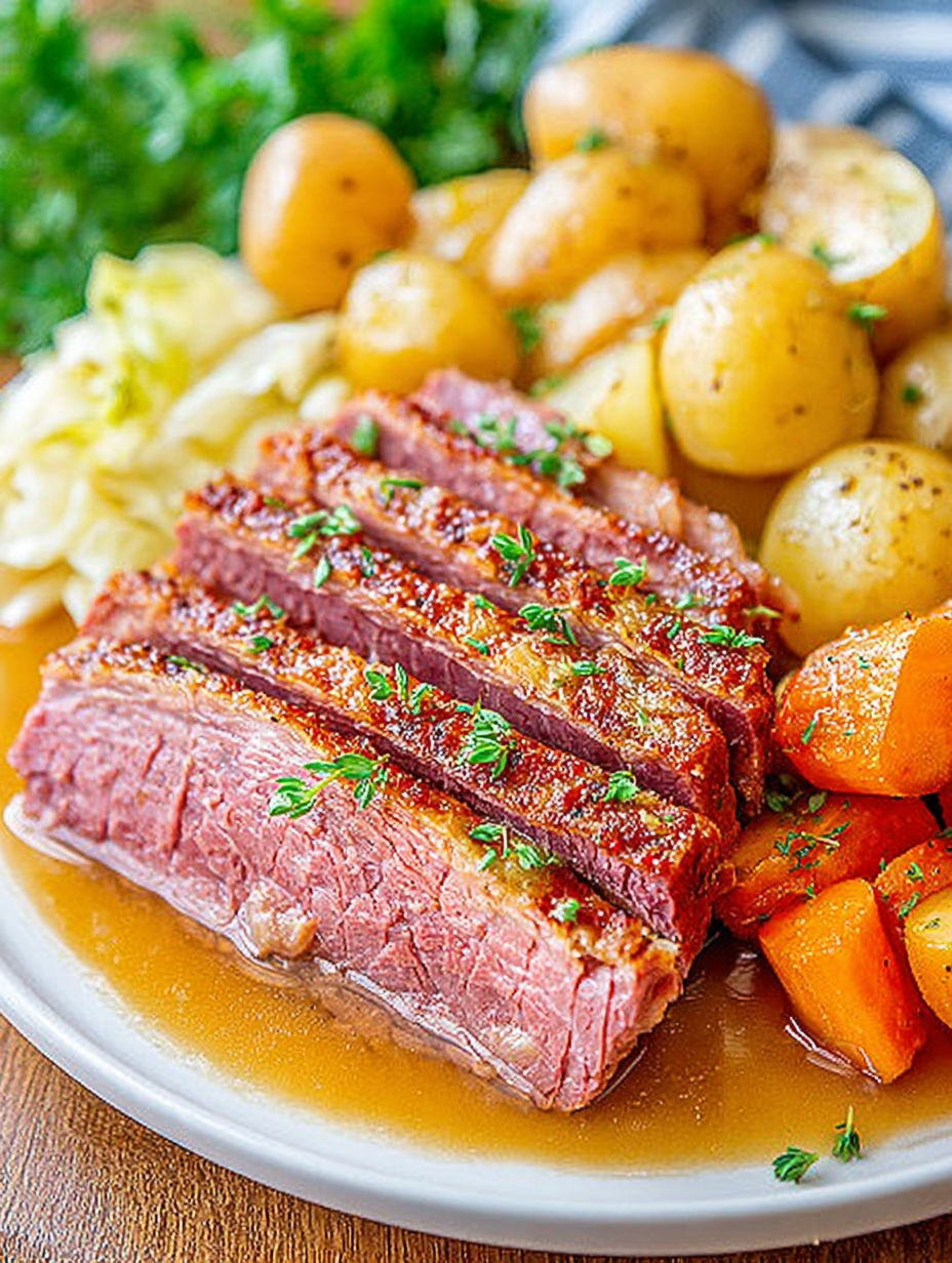 A plate of food with meat and potatoes.