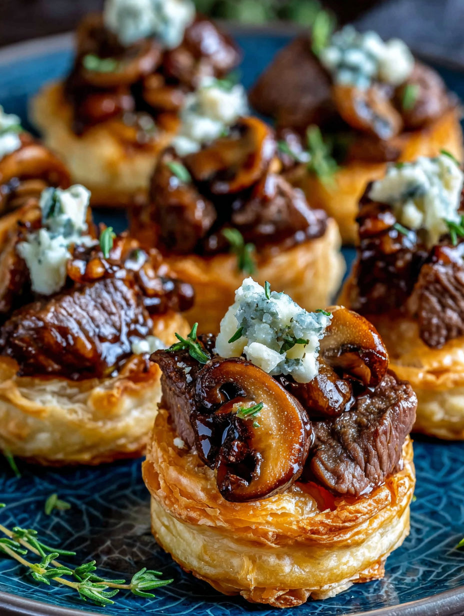 A close up of a pastry with meat and cheese.