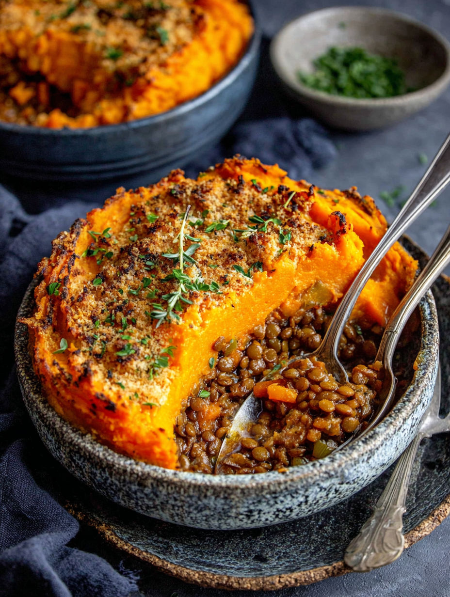 A bowl of food with a spoon in it.