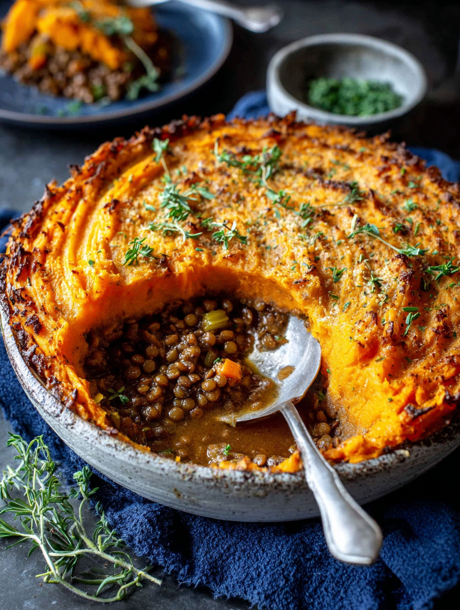 A bowl of food with a spoon in it.