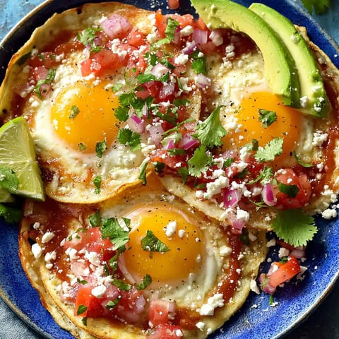 A plate of food with eggs and tomatoes.