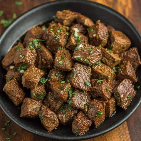 A bowl of beef stew with green onions.