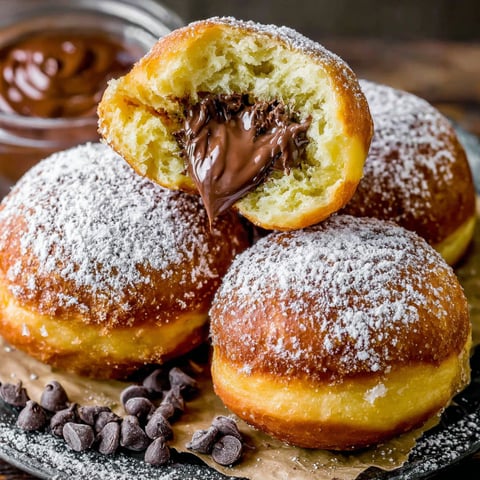 Chocolate Filled Donuts Classic.