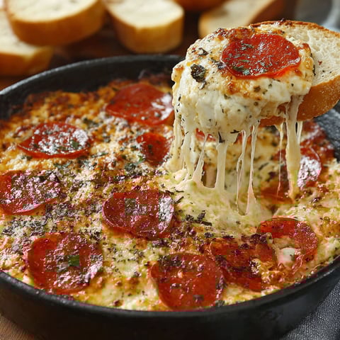 A close up of a pizza with pepperoni and cheese.